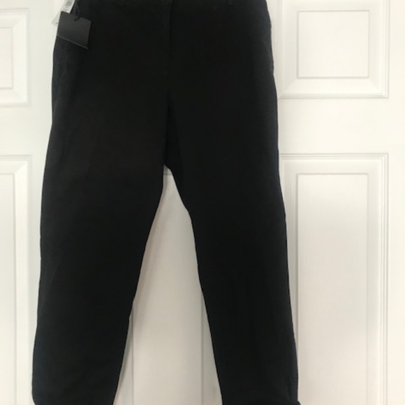Aritzia Black Talula Fitted Chino Pants - Picture 3 of 5